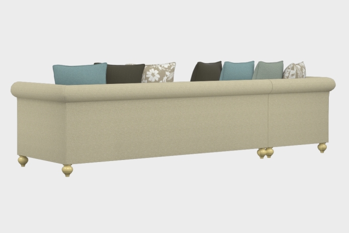 布艺-左三人+右贵妃