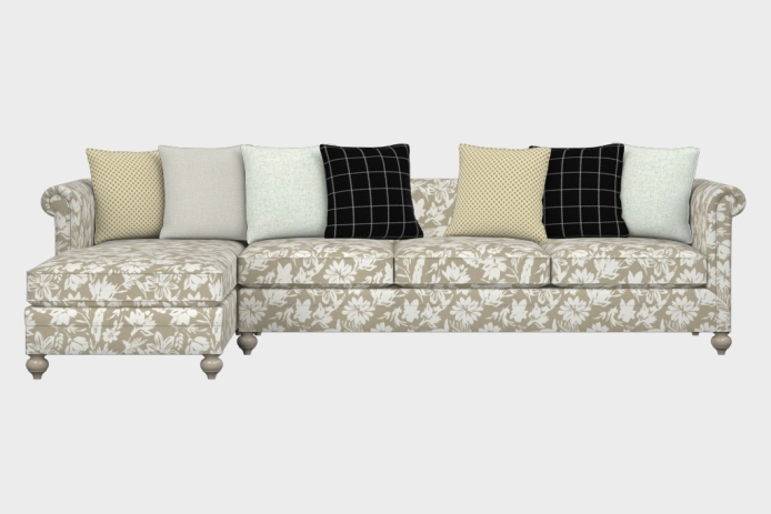 布艺-左三人+右贵妃