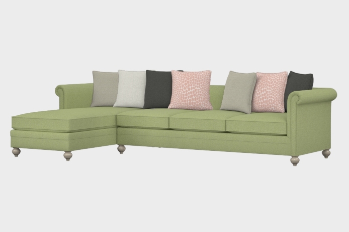 布艺-左三人+右贵妃