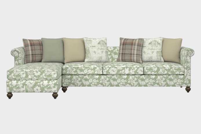 布艺-左三人+右贵妃