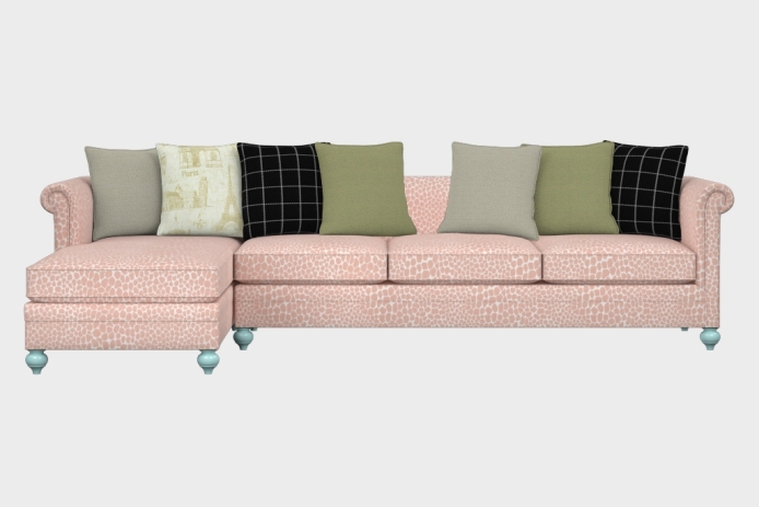 布艺-左三人+右贵妃