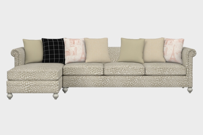 布艺-左三人+右贵妃