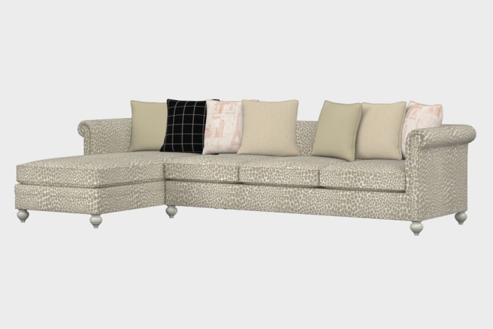 布艺-左三人+右贵妃