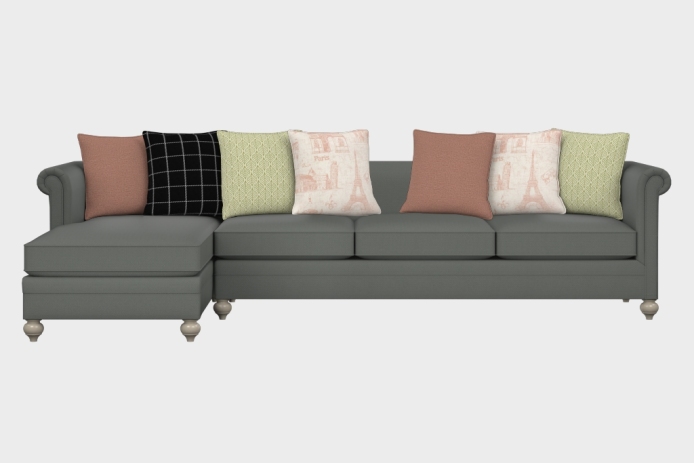 布艺-左三人+右贵妃