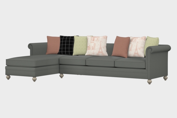 布艺-左三人+右贵妃