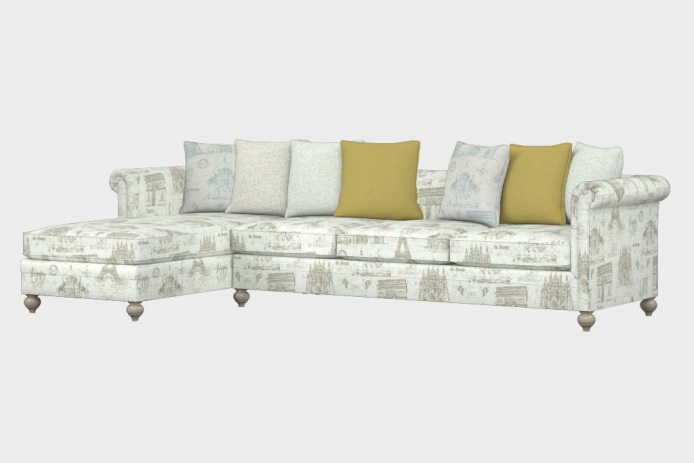 布艺-左三人+右贵妃