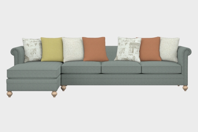 布艺-左三人+右贵妃