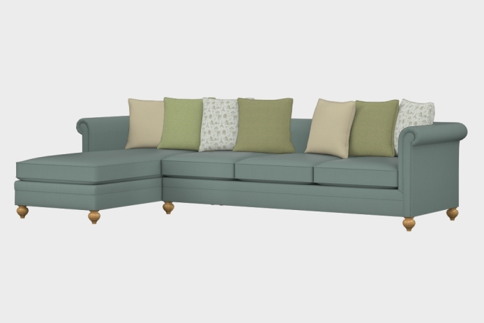 布艺-左三人+右贵妃