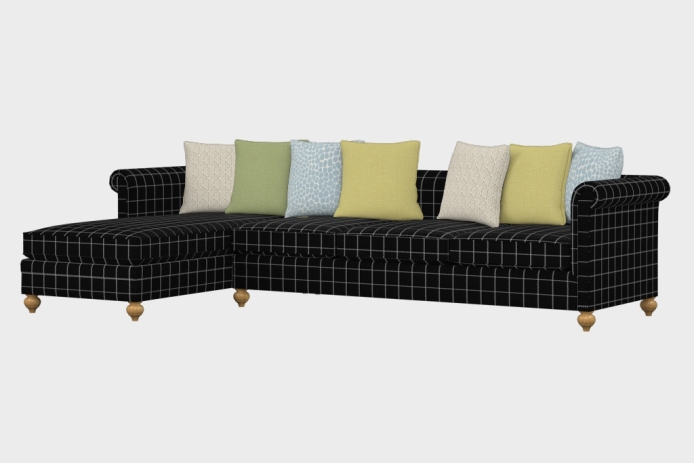 布艺-左三人+右贵妃