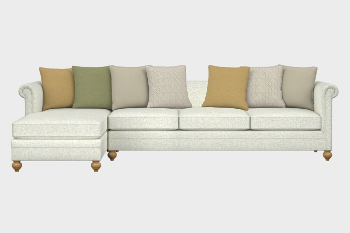 布艺-左三人+右贵妃