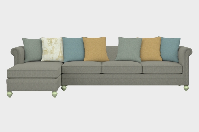 布艺-左三人+右贵妃