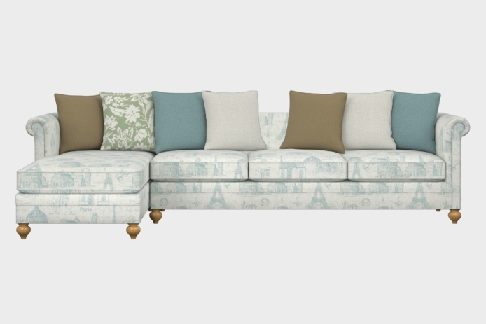 布艺-左三人+右贵妃