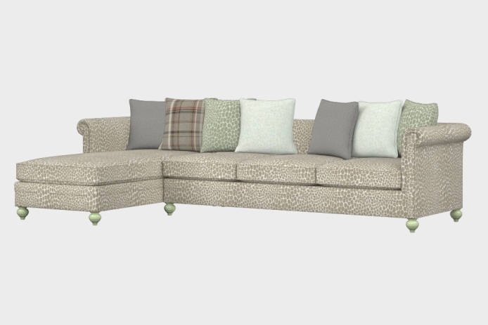 布艺-左三人+右贵妃