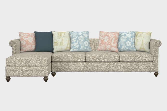 布艺-左三人+右贵妃