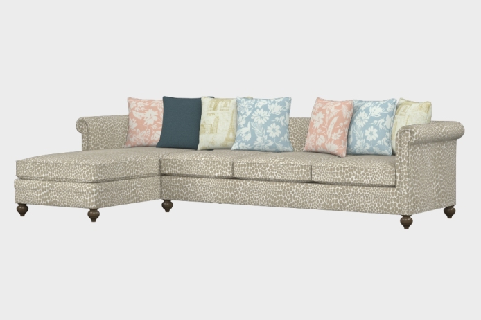 布艺-左三人+右贵妃