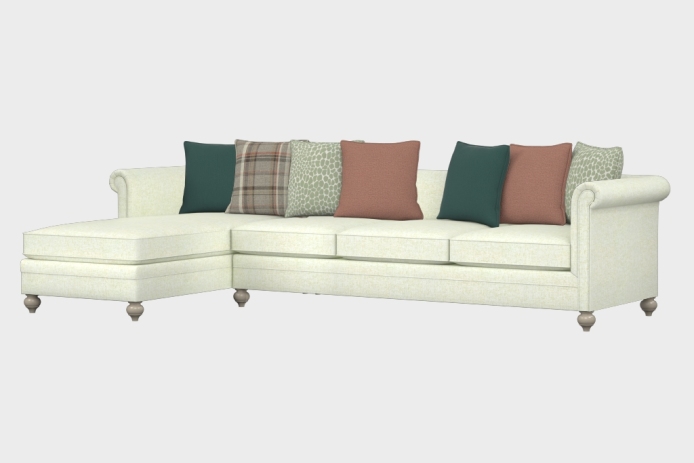 布艺-左三人+右贵妃