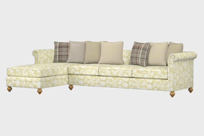 布艺-左三人+右贵妃