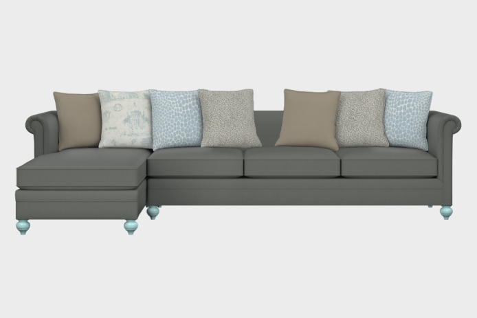 布艺-左三人+右贵妃