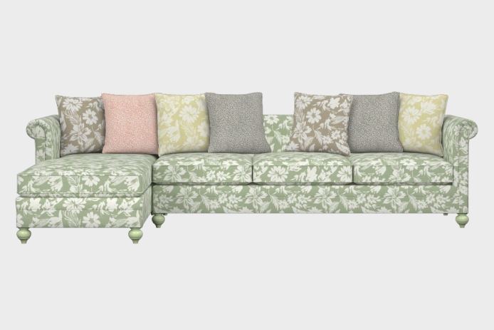 布艺-左三人+右贵妃