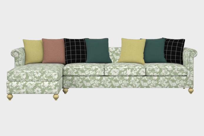 布艺-左三人+右贵妃