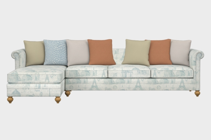 布艺-左三人+右贵妃