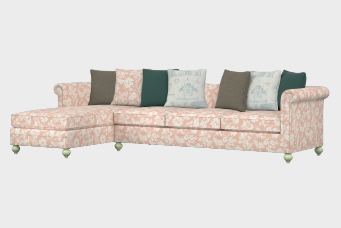 布艺-左三人+右贵妃