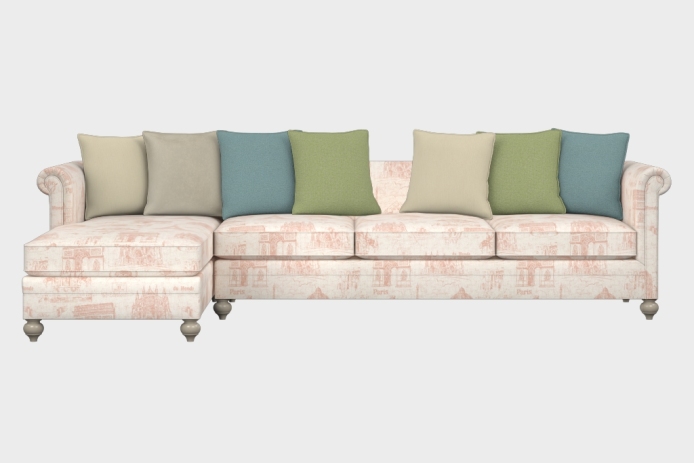 布艺-左三人+右贵妃