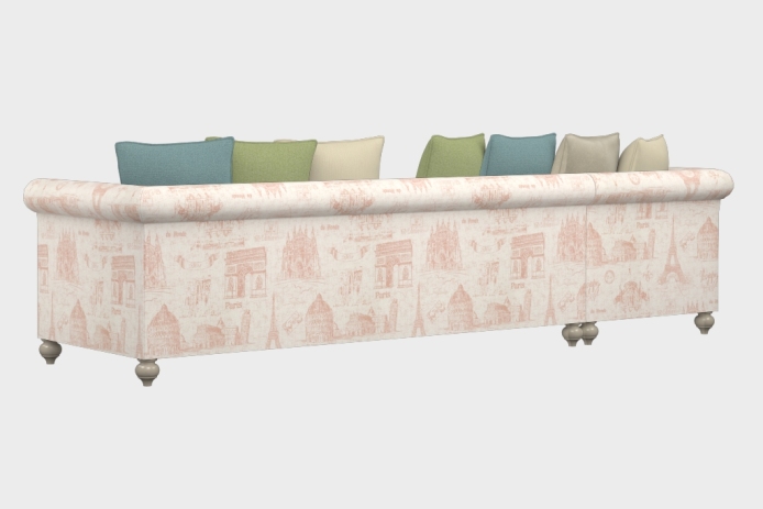 布艺-左三人+右贵妃