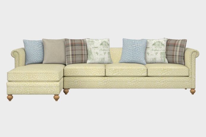 布艺-左三人+右贵妃