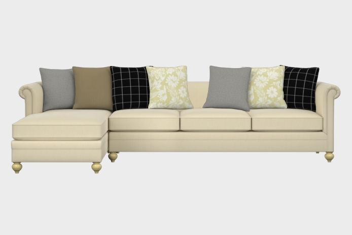 布艺-左三人+右贵妃