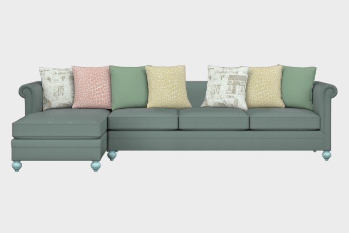 布艺-左三人+右贵妃