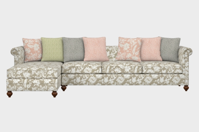 布艺-左三人+右贵妃