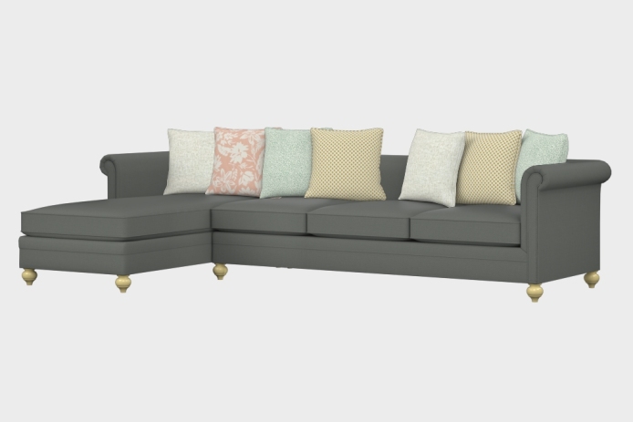 布艺-左三人+右贵妃