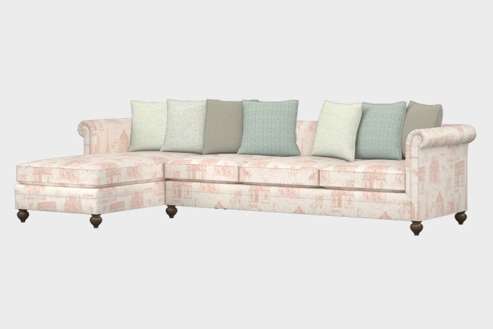 布艺-左三人+右贵妃