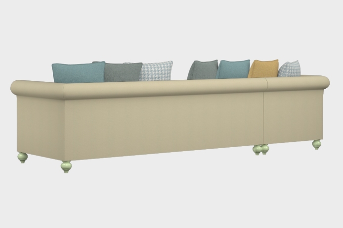 布艺-左三人+右贵妃