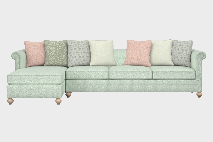 布艺-左三人+右贵妃