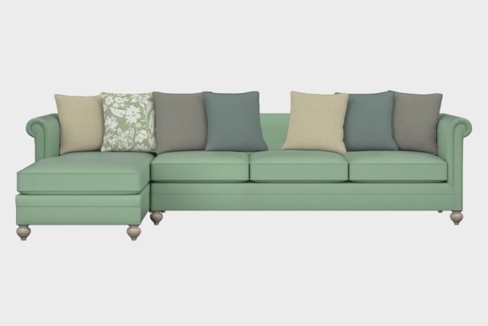 布艺-左三人+右贵妃