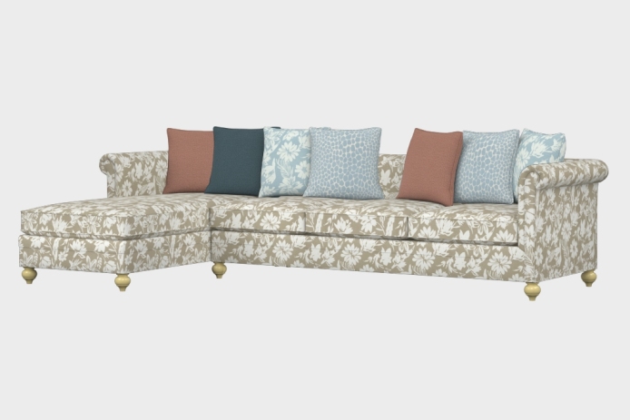 布艺-左三人+右贵妃