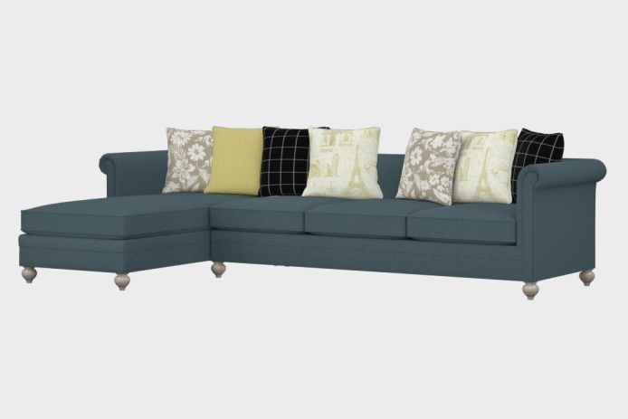 布艺-左三人+右贵妃