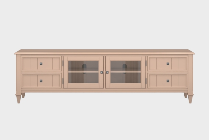 四抽双开门电视柜