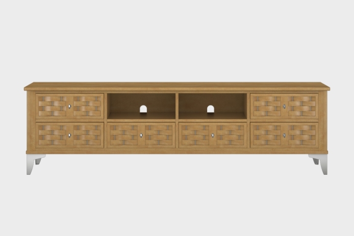 六抽双隔板电视柜