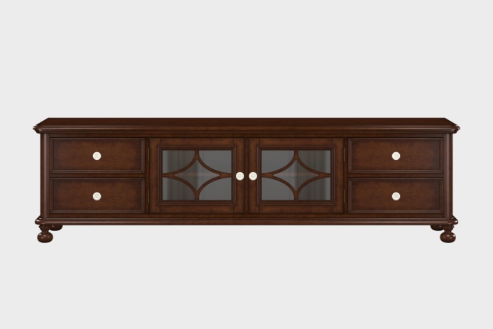 四抽双开门电视柜