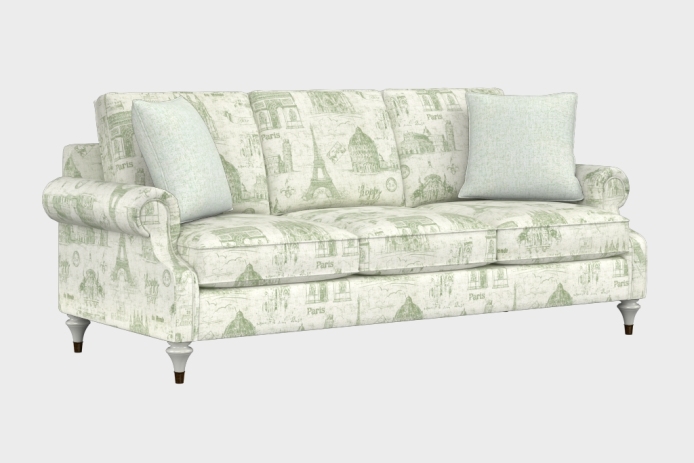 爵士款三人沙发