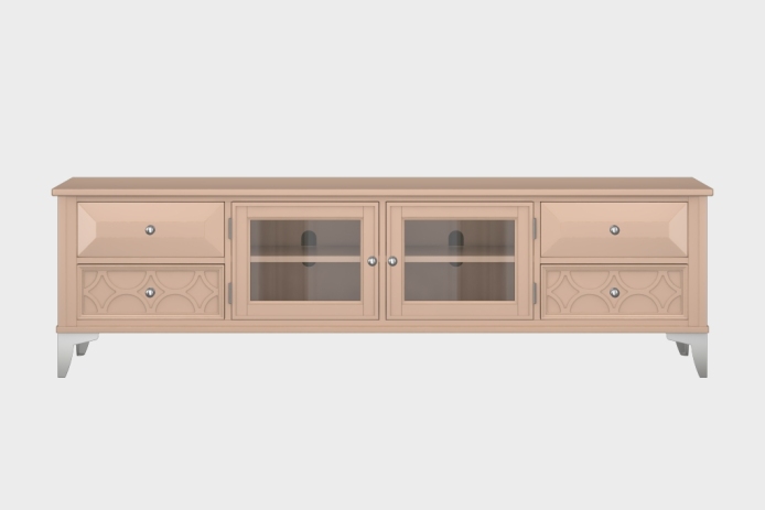 四抽双开门电视柜