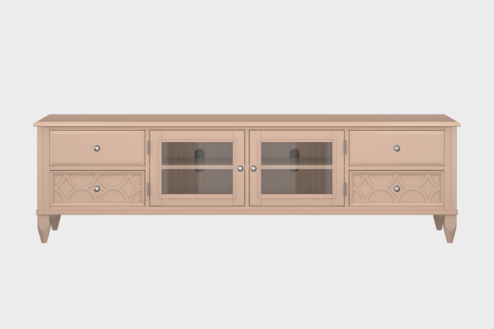 四抽双开门电视柜