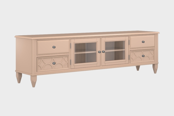 四抽双开门电视柜