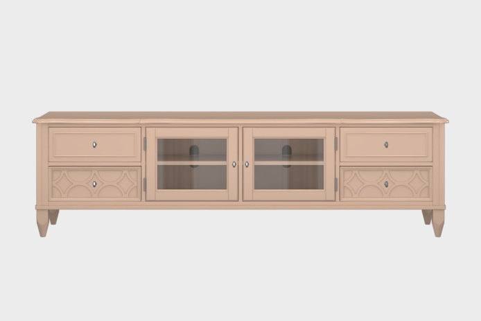 四抽双开门电视柜