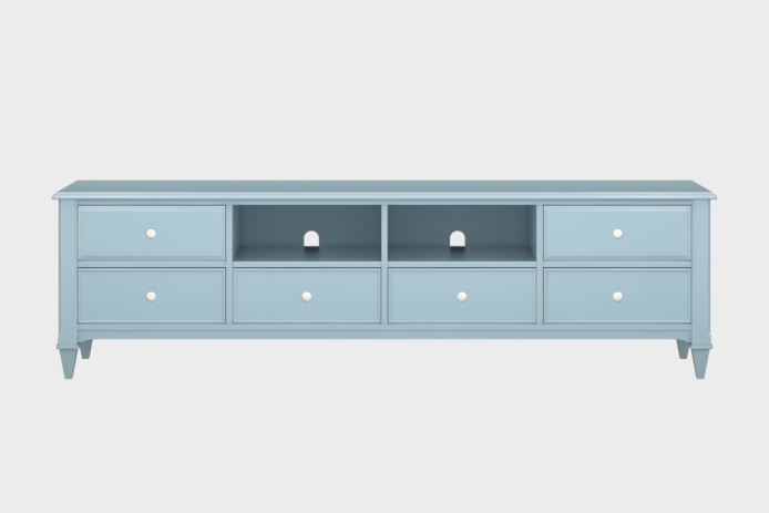 六抽双隔板电视柜
