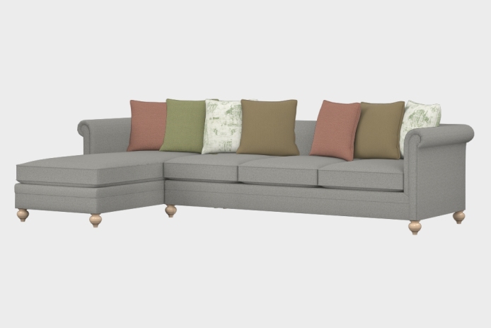 布艺-左三人+右贵妃