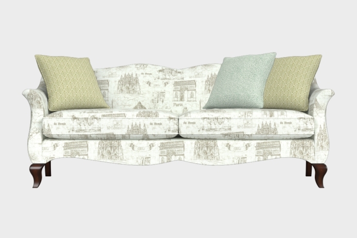 香颂款三人沙发